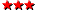 3 star (***)